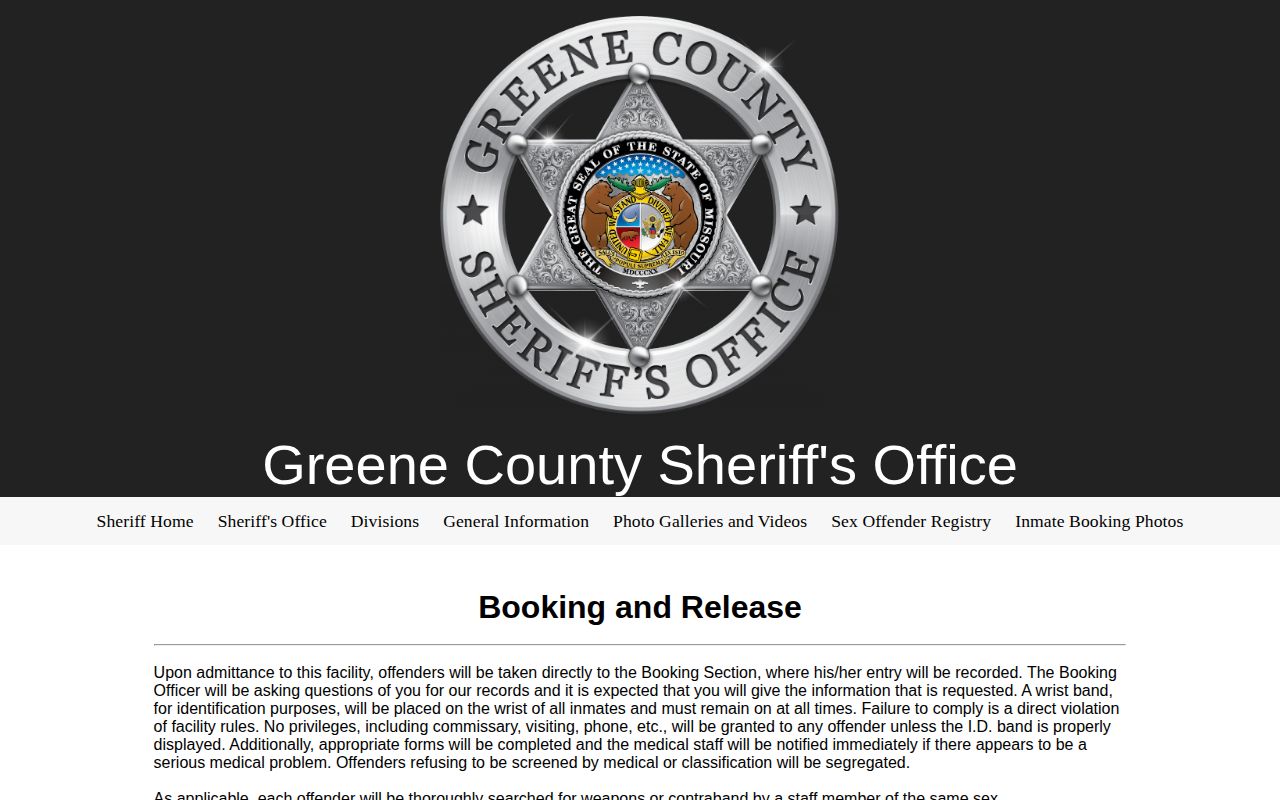 Greene County release transportation and taxi voucher information